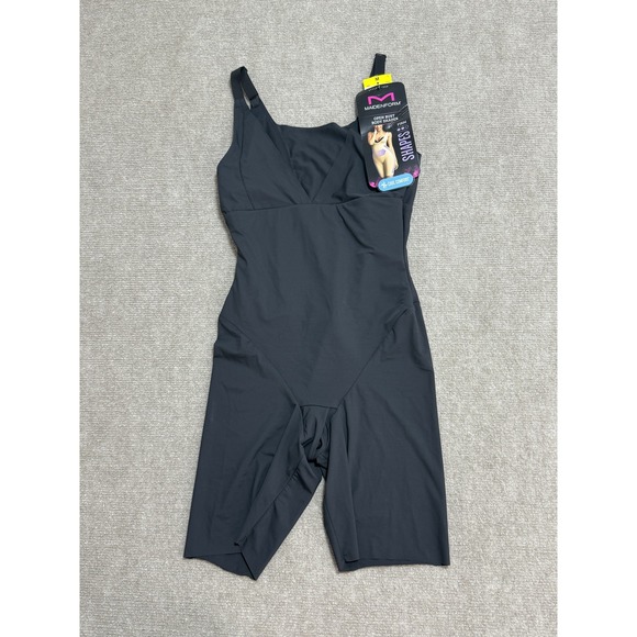 Maidenform Open Bust Body Shaper‎ Womens Medium Firm Control FL2556 Shapewear - Picture 1 of 7